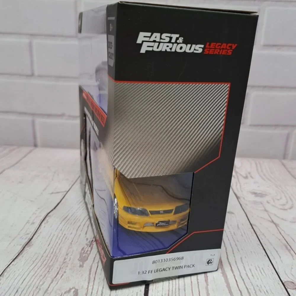 JADA TOYS 1/32 - NISSAN SKYLINE GTR‎ (R32) & (R33) TWIN PACK 35696